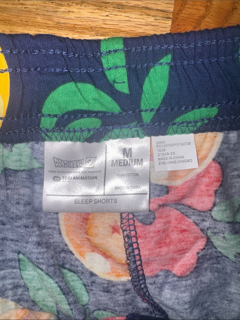 NWT Men’s Dragon Ball Z Sleep Shorts Size Medium - Picture 7 of 7